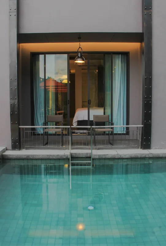 Room with pool access at Sugar Marina Surf concept hotel in Phuket