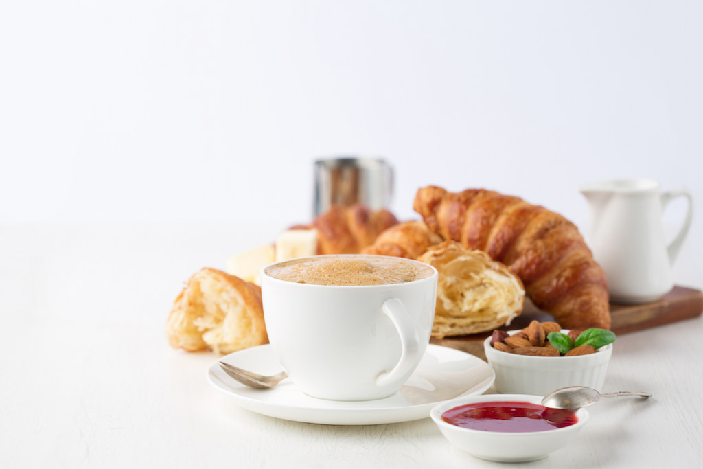 Relax and enjoy fresh coffee and pastries.